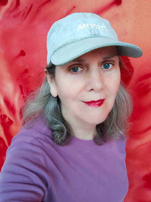 Lou Smith in her Studio